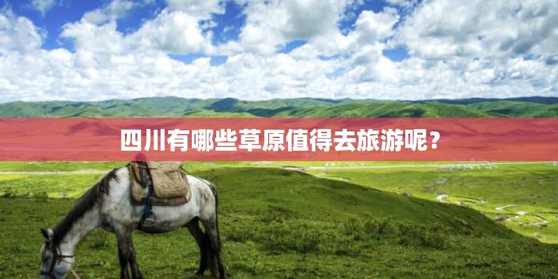 四川有哪些草原值得去旅游呢？