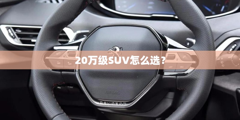 20万级SUV怎么选？