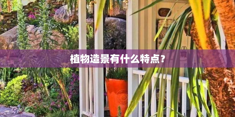 植物造景有什么特点？